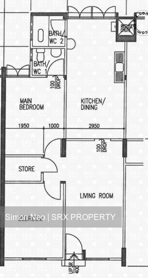 Blk 105 Bedok North Avenue 4 (Bedok), HDB 3 Rooms #183406062
